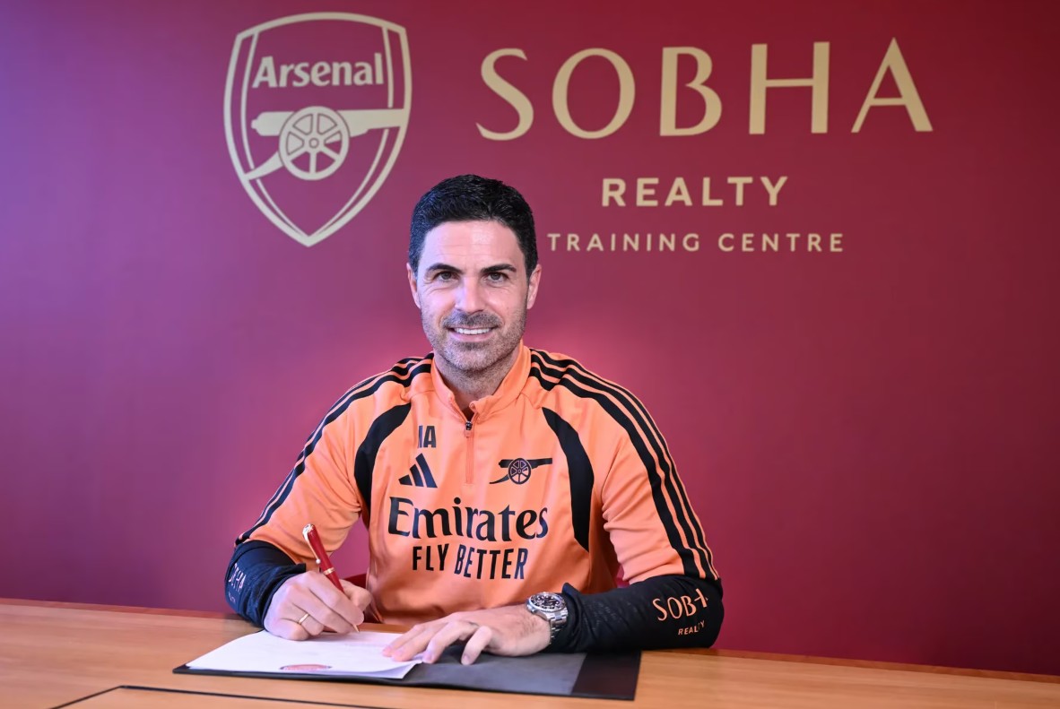 Arteta Signs New Arsenal Contract Running to 2030