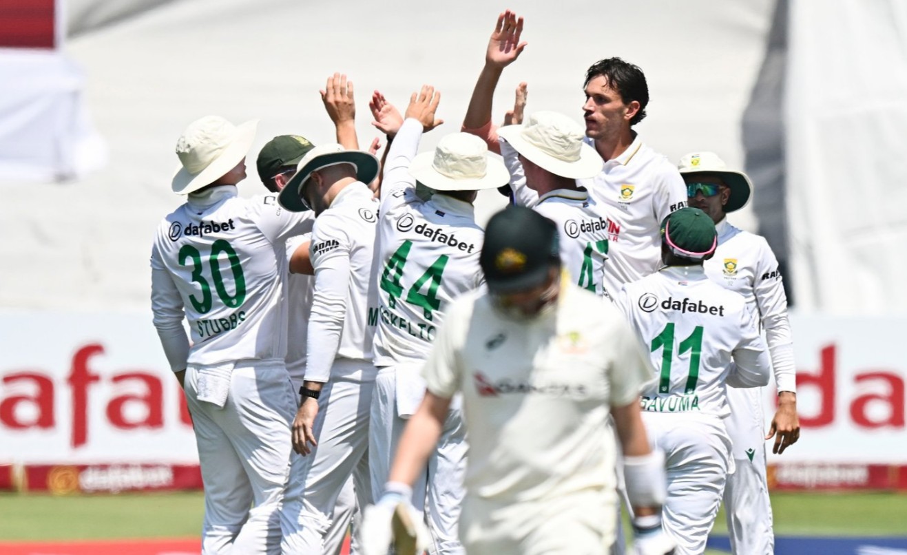 South Africa v Australia, 1st Test: Nortje and Jansen Keep Australia to 187/6 on Day 1