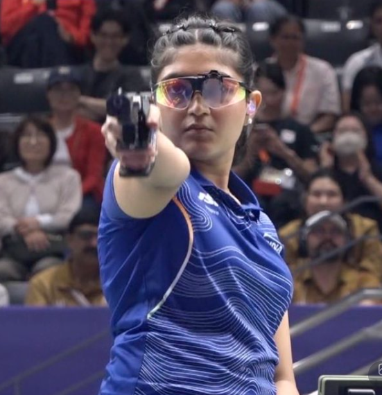 Esha Singh Loses a Marathon Shoot-Off for a Second Straight Asiad Silver