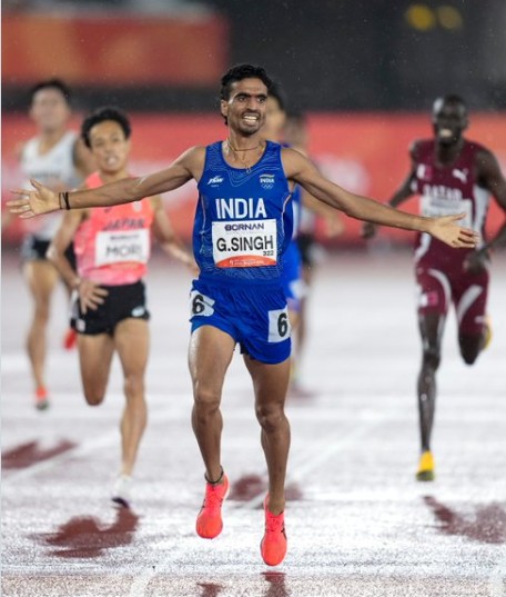 Gulveer Singh Completes a Medal Hat-Trick With 5000m Bronze