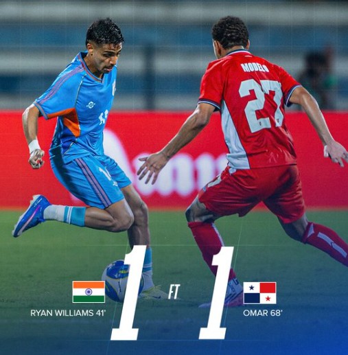 India Hold World Cup Side Panama to a 1-1 Draw in Bengaluru