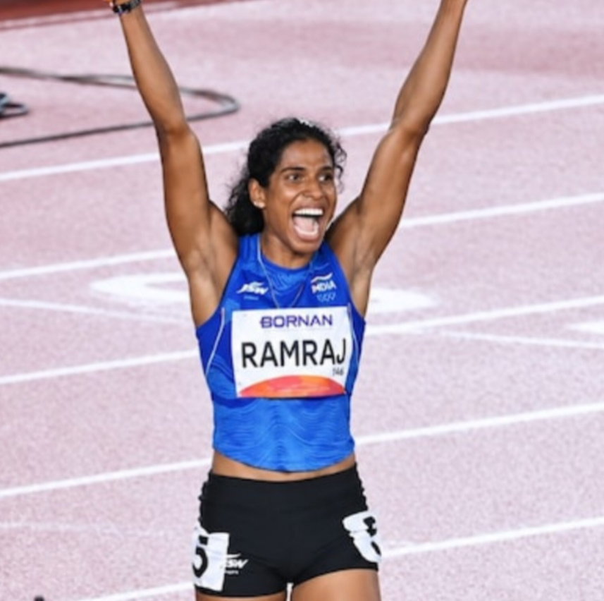 Vithya Ramraj Breaks Her Own Share of a Record That Once Belonged to P.T. Usha